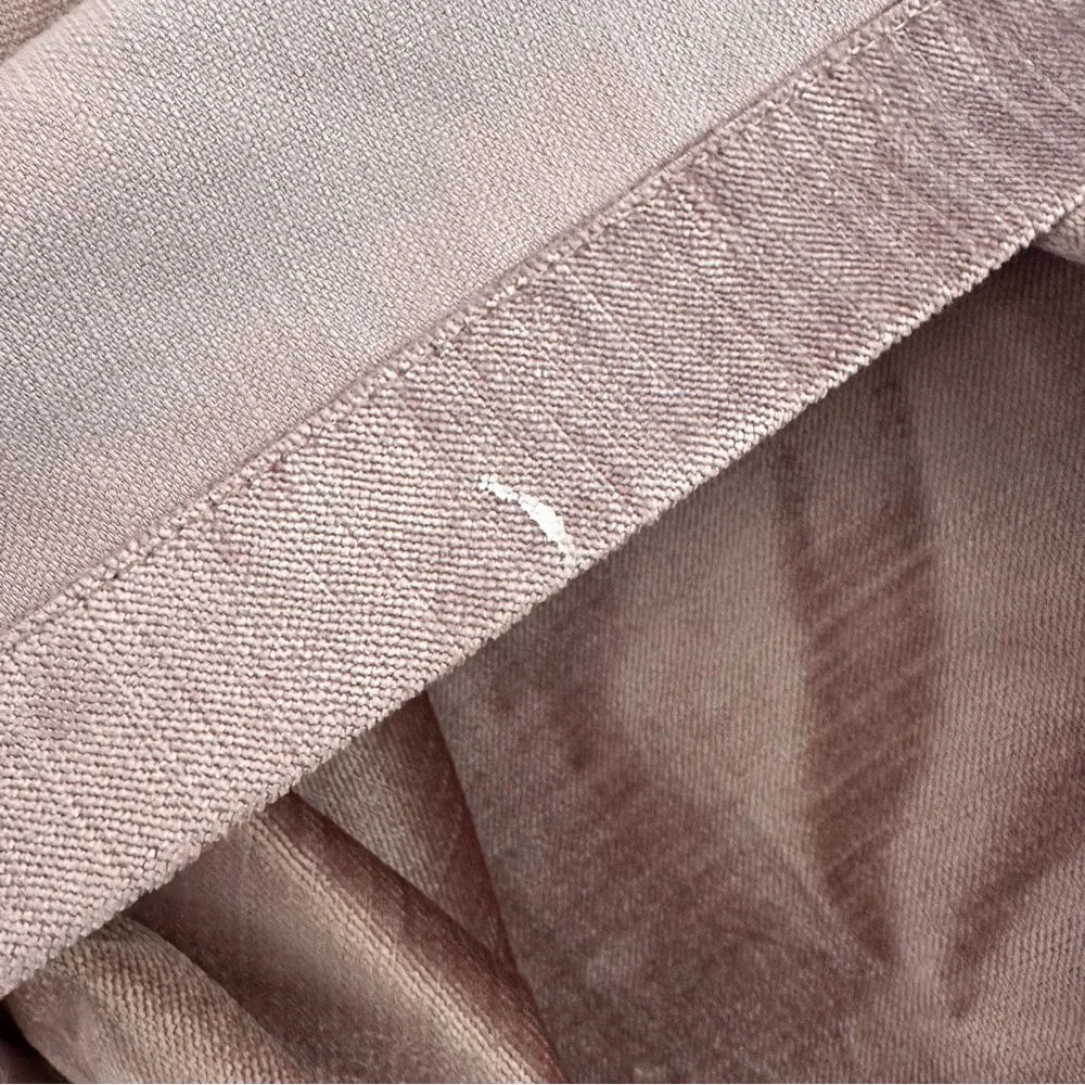 West Elm Dusty Mauve Velour Curtain Set (48”x108”)